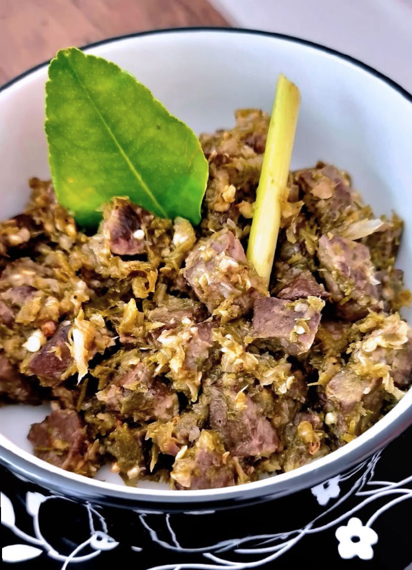 Cooking Corner: Tumis Paru Cabe Hijau - Nora Joice Kimbal | Portrait Edisi 39, Jun.2022