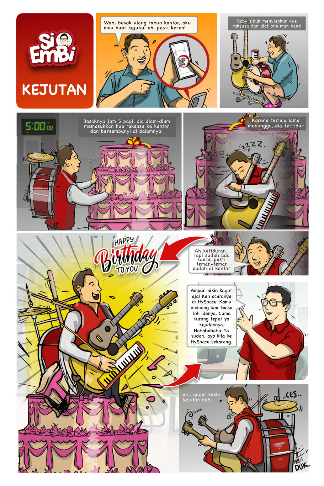 Komik SiEmBi | Kejutan