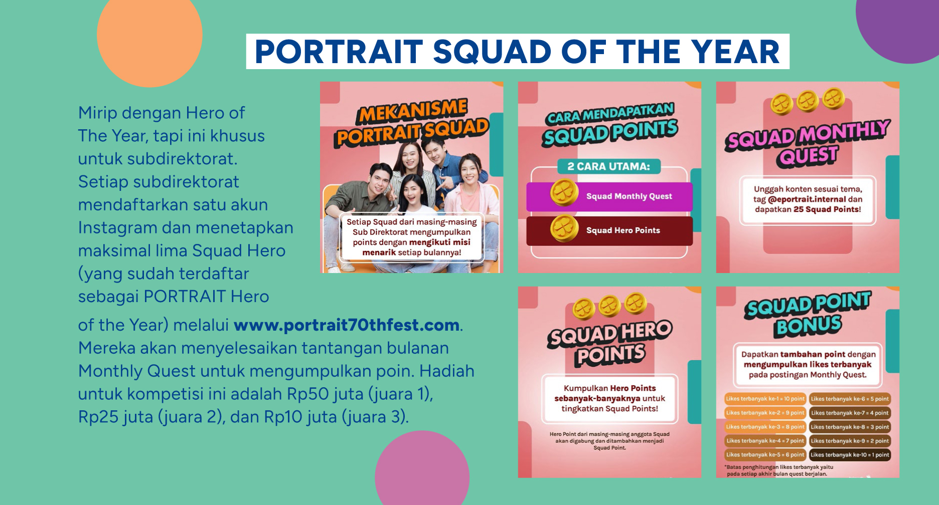 PORTRAIT 70th FEST